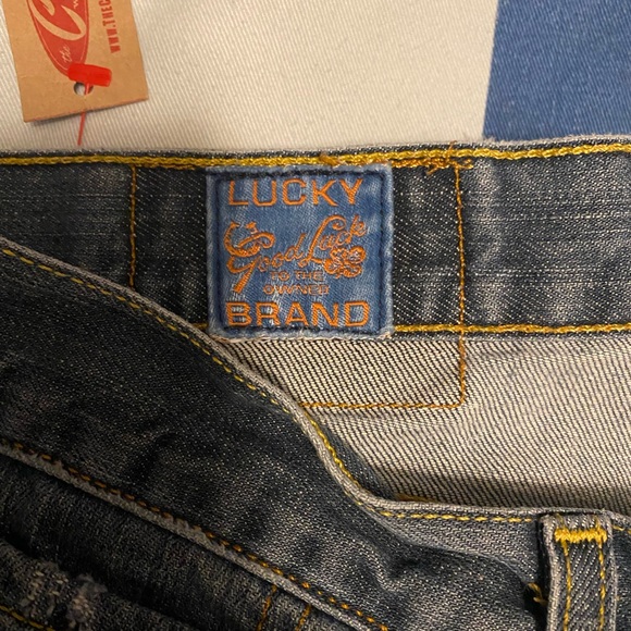 Lucky Brand Classic Blue Wide Leg Jeans - Picture 3 of 6